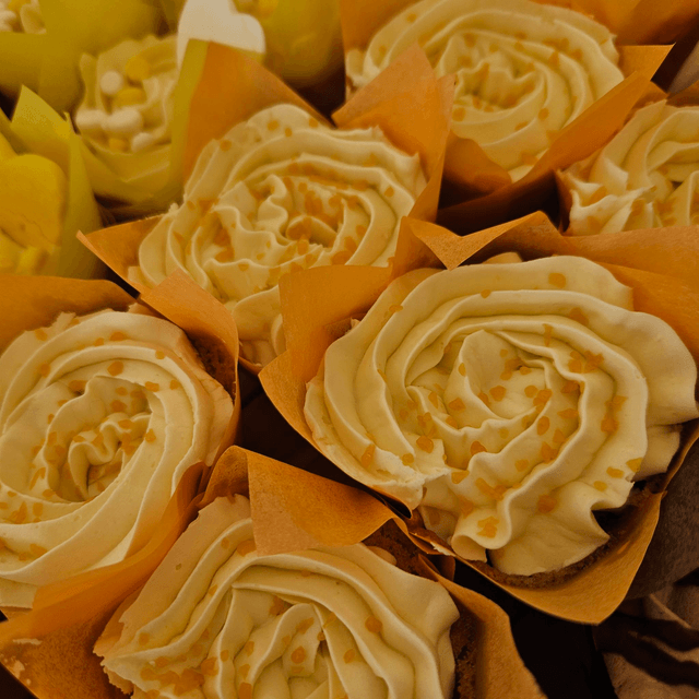 Passionfruit cupcake